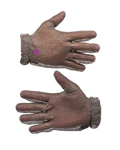 Перчатка кольчужная MANULATEX WILCO без манжеты, с пружиной из нержавеющей стали (р.11)